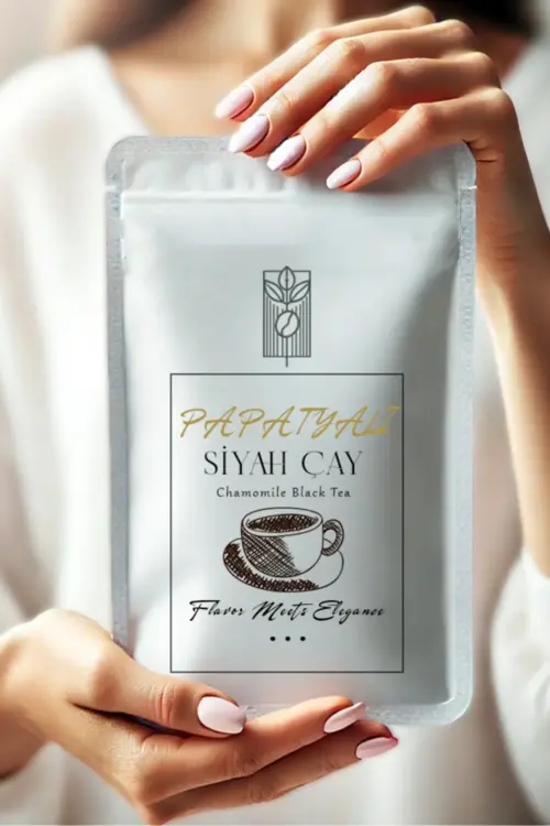 Premium Papatyalı Siyah Çay