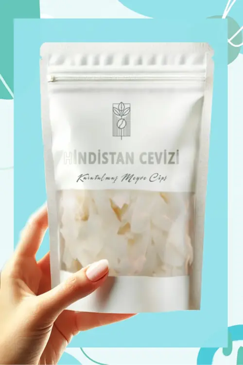 Hindistan Cevizi Tropikal Meyve Kurusu Şeker İlavesiz