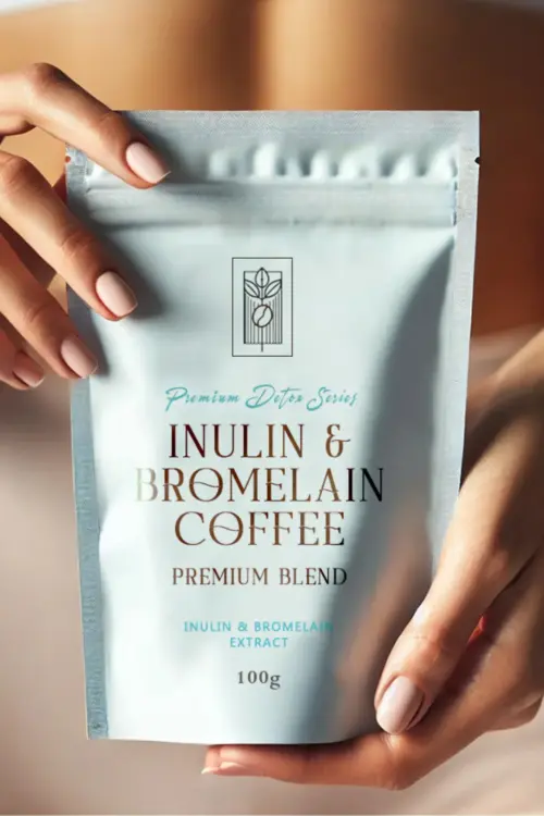 Premium Detox Series İnülin ve Bromelain Kahve