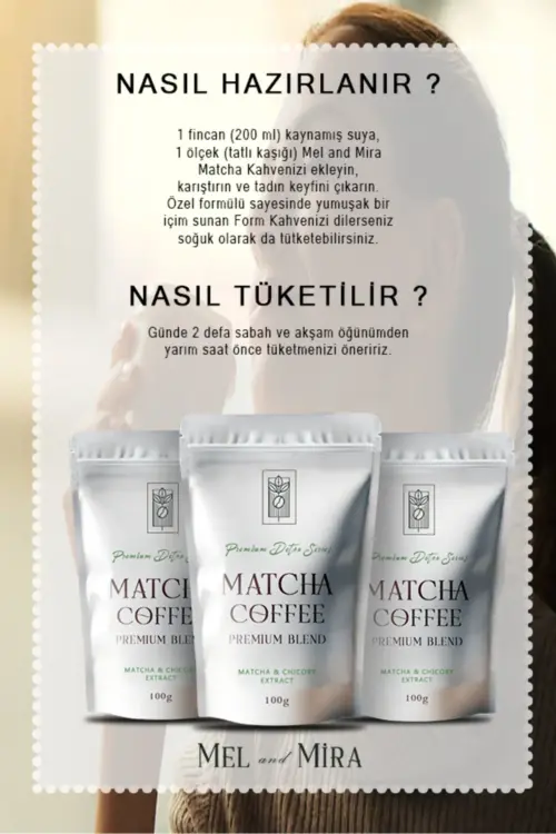 Matcha ve Hindiba Kahve Premium Detox Series