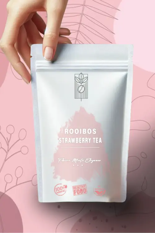 Premium Çilekli Rooibos Çayı