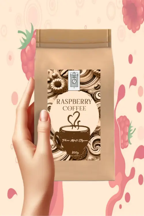Ahududu Aromalı Çekirdek Kahve