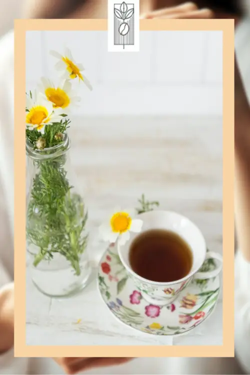 Premium Papatyalı Siyah Çay