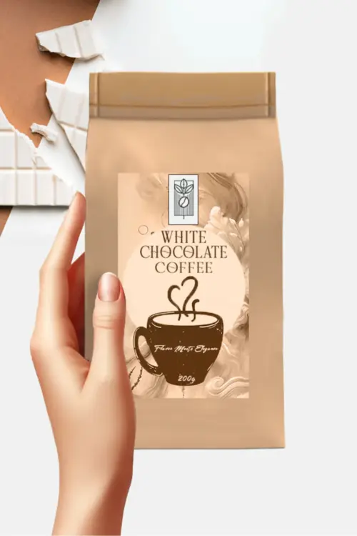 Beyaz Çikolata Aromalı Çekirdek Kahve