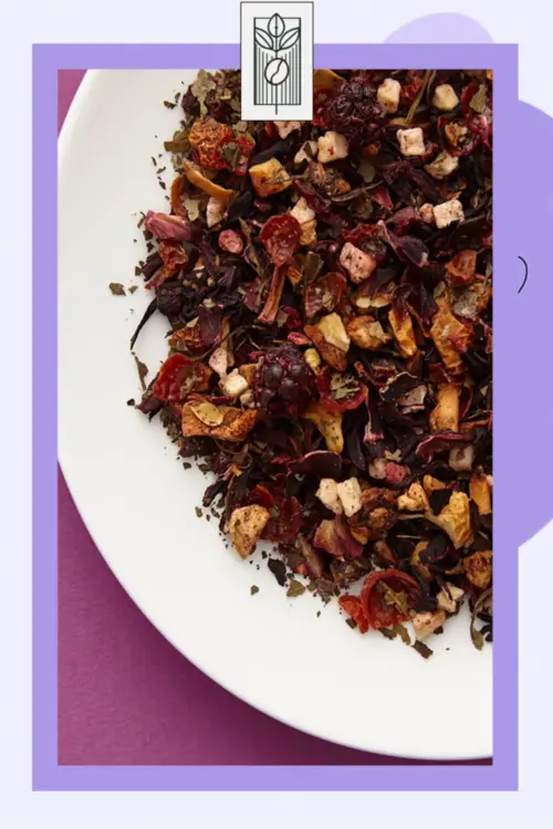 Özel Karışım Hibiskuslu Böğürtlen Çayı