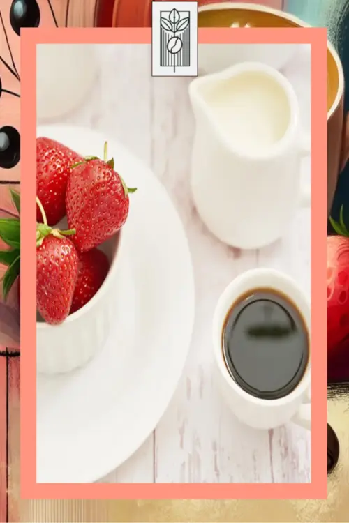 Çilek Aromalı Çekirdek Kahve