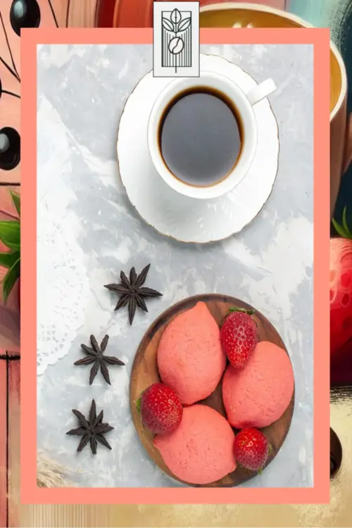 Çilek Aromalı Çekirdek Kahve