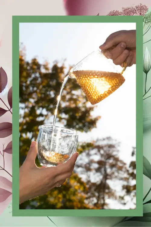 Gül & Kıvırcık Nane (Spearmint Tea) Çayı Özel Harman