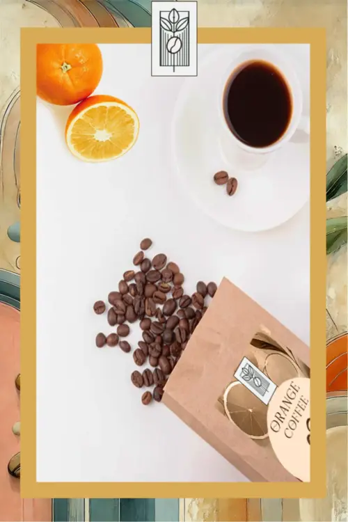 Portakal Aromalı Çekirdek Kahve