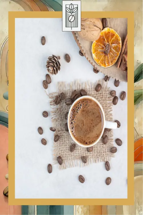 Portakal Aromalı Çekirdek Kahve