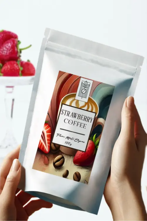 Çilek Aromalı Filtre Kahve