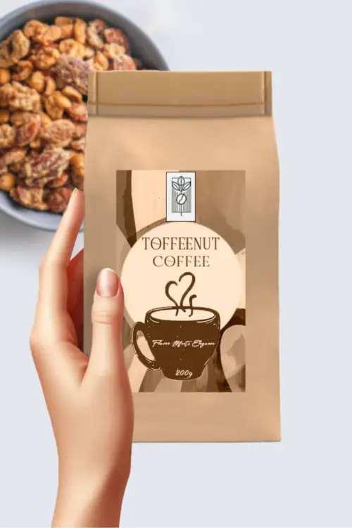 Toffee Nut Aromalı Çekirdek Kahve