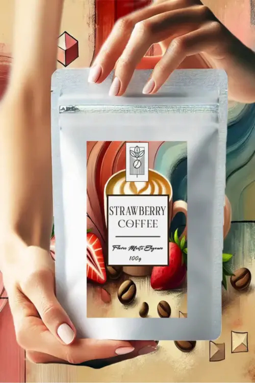 Çilek Aromalı Filtre Kahve