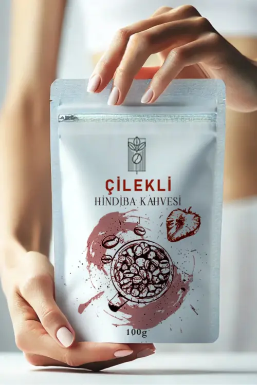 Çilek Aromalı Hindiba Detox Kahvesi