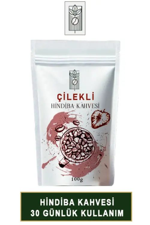 Çilek Aromalı Hindiba Detox Kahvesi