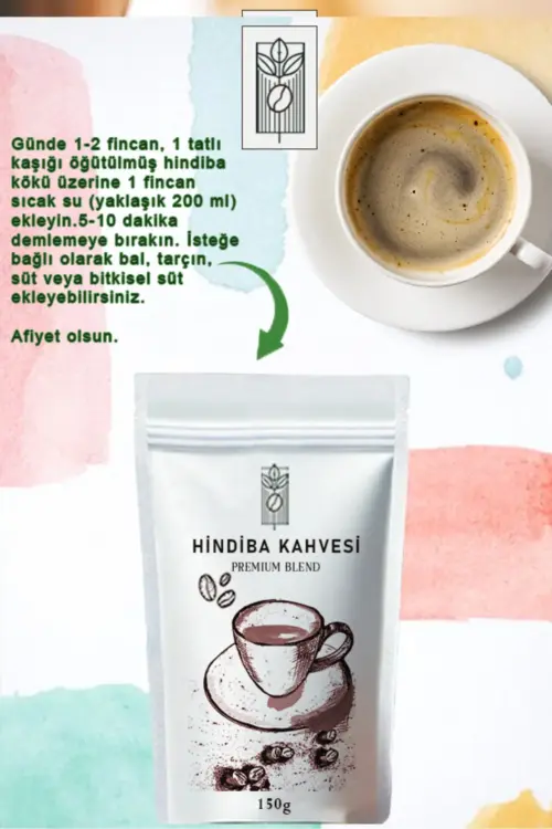 Premium Saf Hindiba Detox Kahvesi