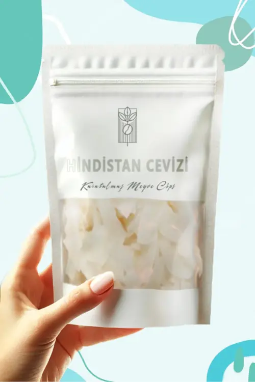 Hindistan Cevizi Tropikal Meyve Kurusu Şeker İlavesiz