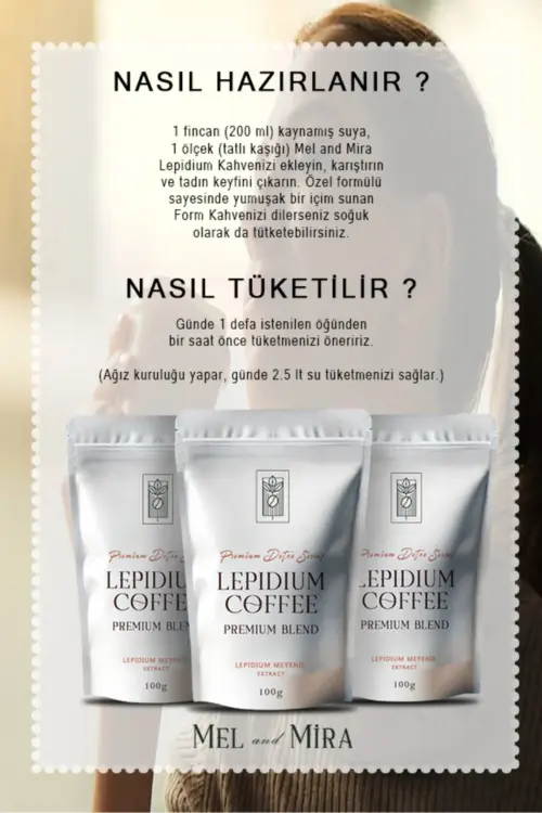Lepidium Kahve Premium Detox Series