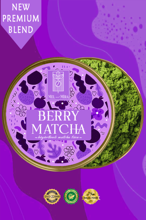 Böğürtlen Aromalı Matcha Tozu