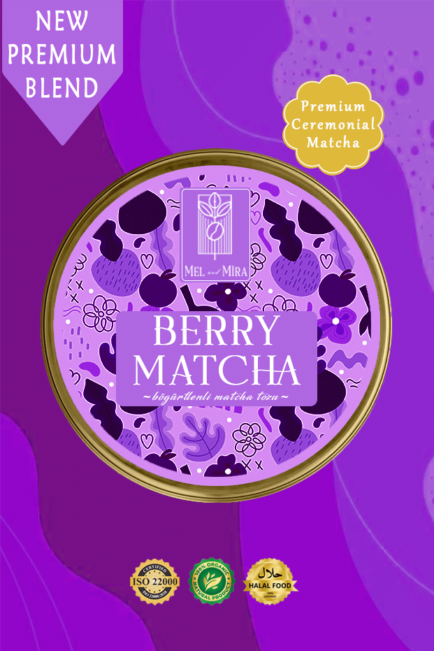 Böğürtlen Aromalı Matcha Tozu