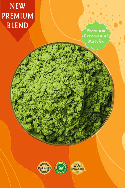 Portakal Aromalı Matcha Tozu