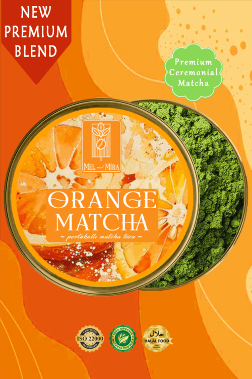 Portakal Aromalı Matcha Tozu