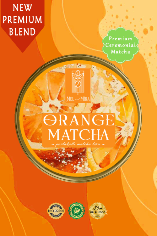 Portakal Aromalı Matcha Tozu