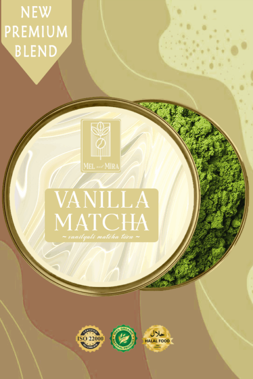 Vanilya Aromalı Matcha Tozu