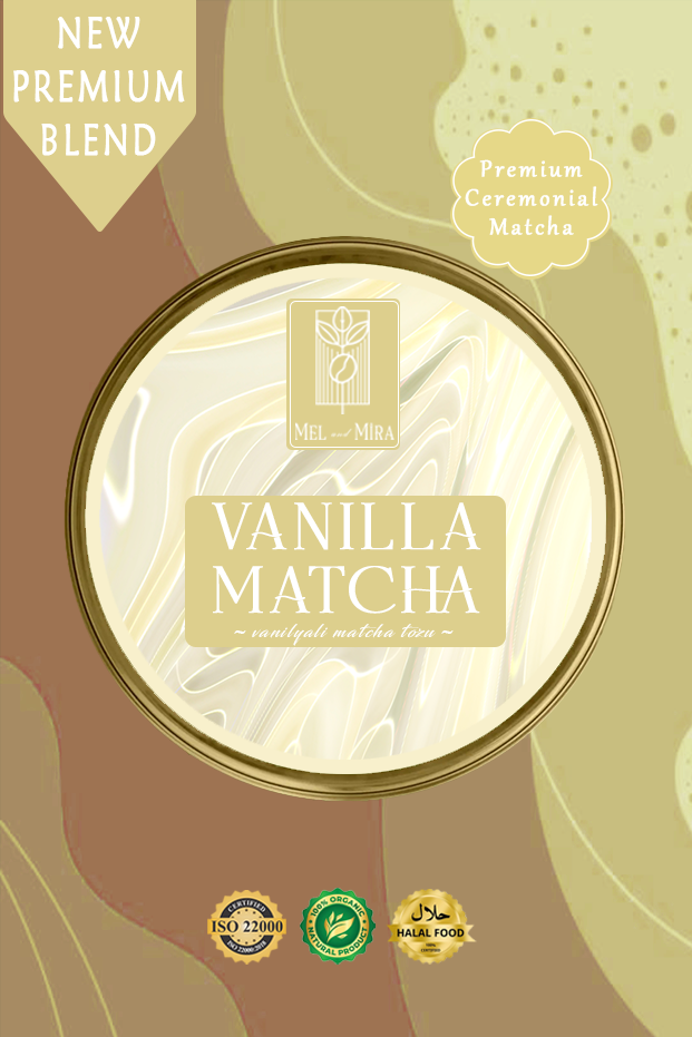 Vanilya Aromalı Matcha Tozu
