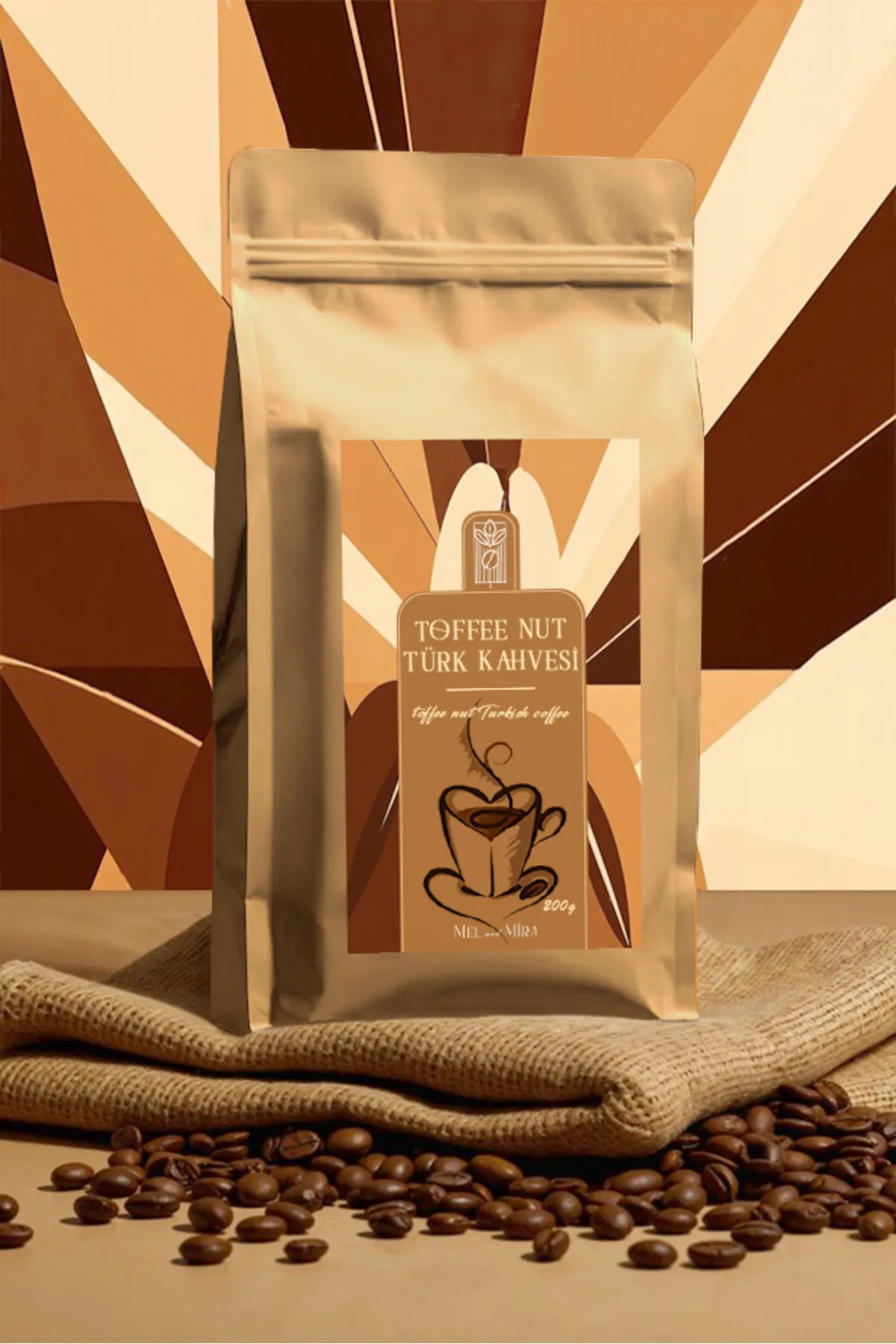 Toffee Nut Aromalı Türk Kahvesi