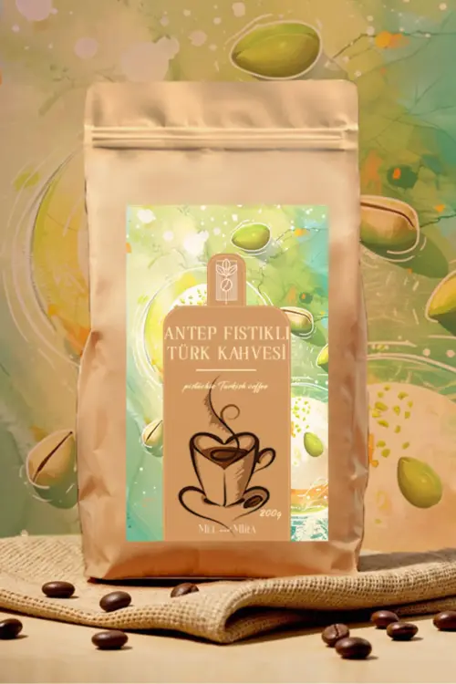 Antep Fıstığı Aromalı Türk Kahvesi