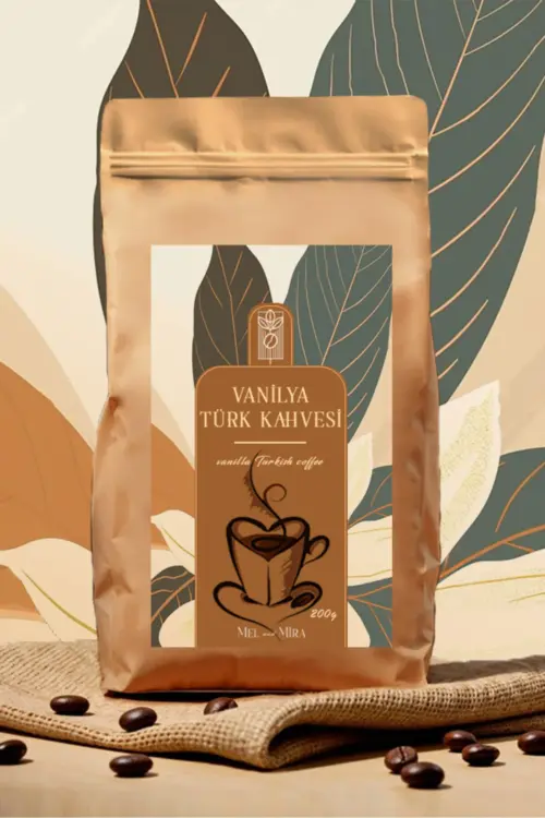 Vanilya Aromalı Türk Kahvesi