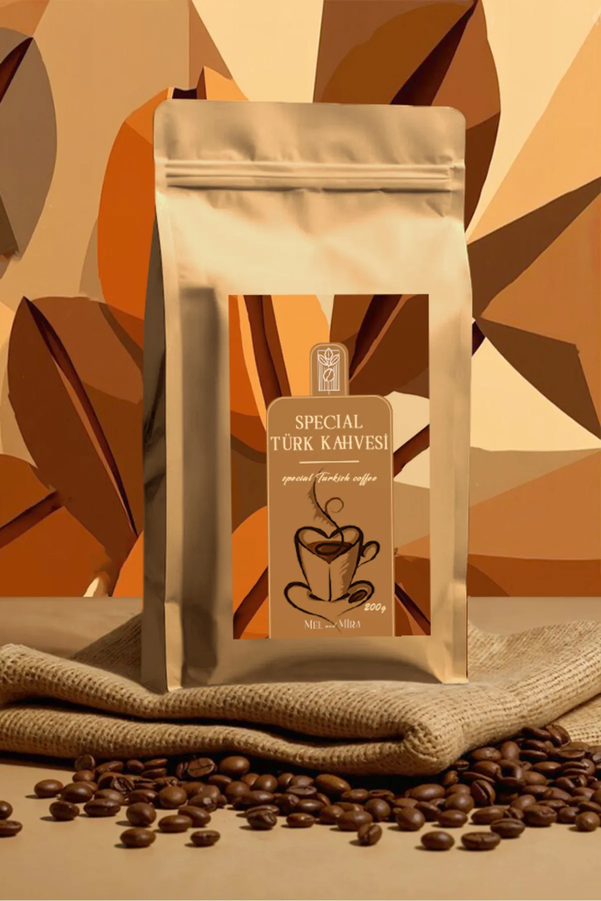 Saf Türk Kahvesi, Odun Ateşinde Kavrulmuş Arabica Çekirdeği