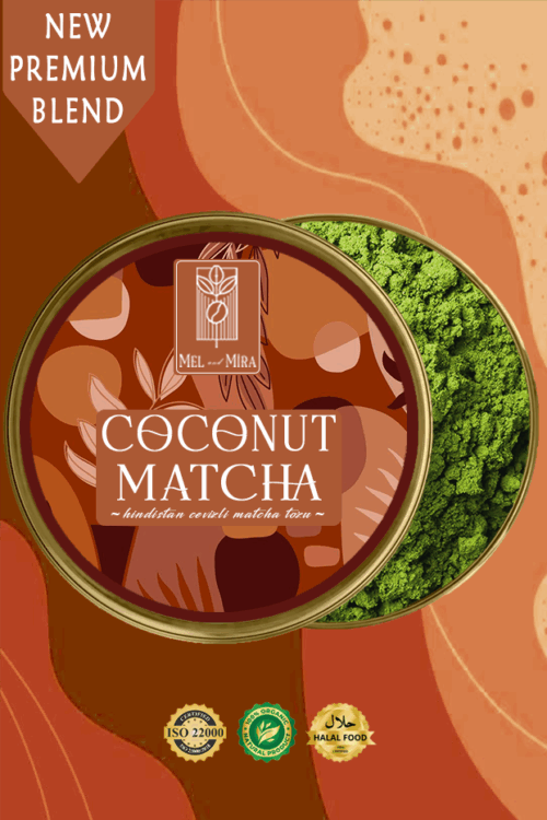 Hindistan Cevizi Aromalı Matcha Tozu Superfood