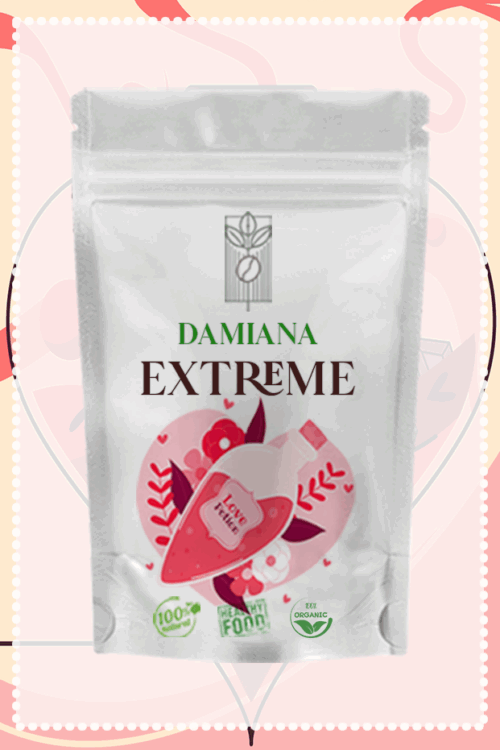 Damiana Extreme Love Potion Tea, Damiana & Ginsengli Bitki Çayı Destekleyici Özel Karışım