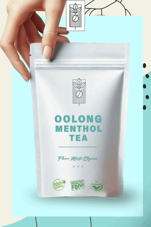Spearmint ve Mentol Aromalı Oolong Çayı Premium Kalite