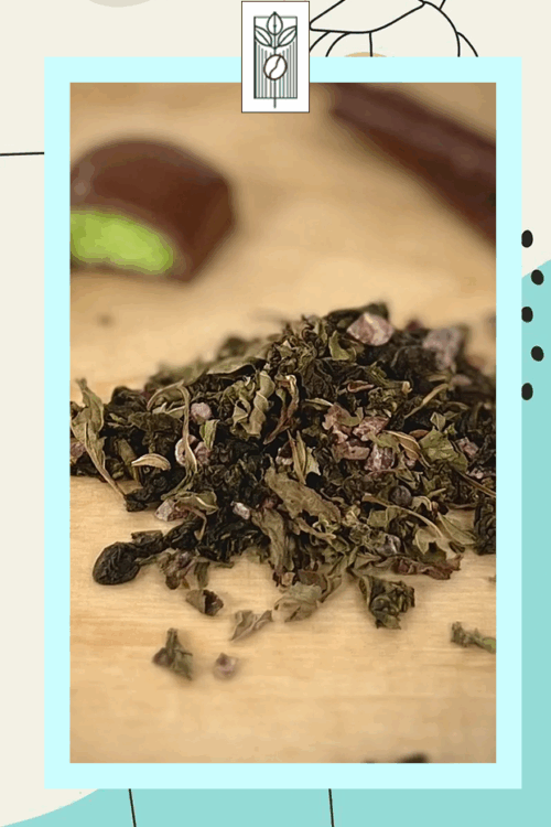 Spearmint ve Mentol Aromalı Oolong Çayı Premium Kalite