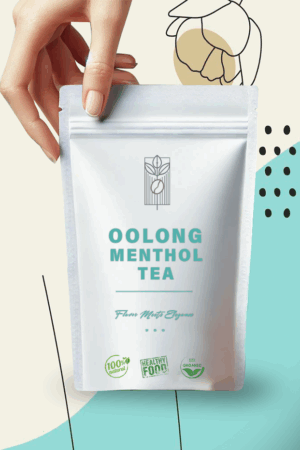 Spearmint ve Mentol Aromalı Oolong Çayı Premium Kalite