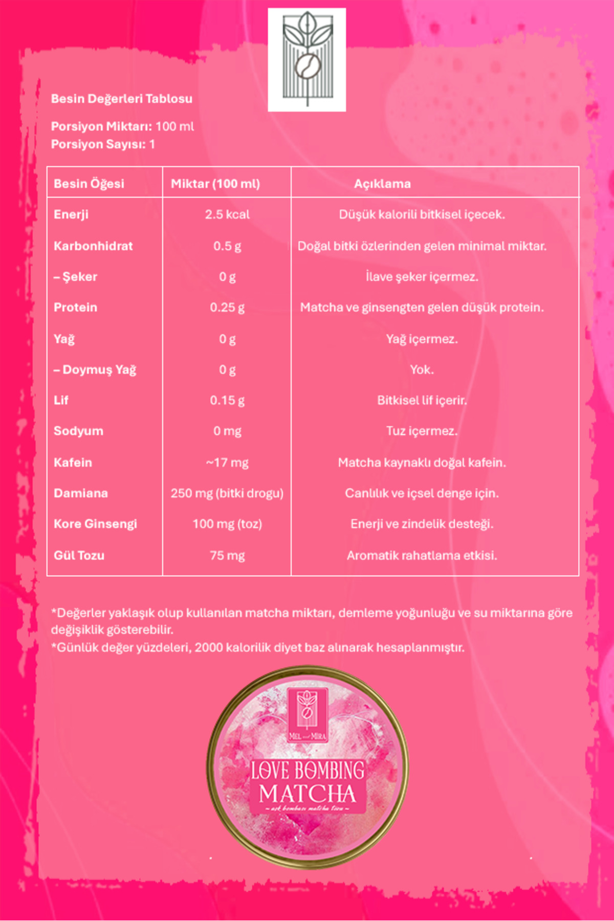 Gül Aromalı Matcha Tozu - Görsel 4