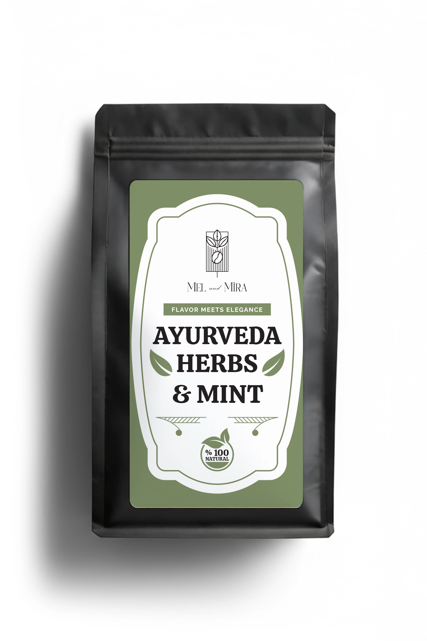 Mint Çay Mockup copy Ayurveda Naneli Bitki Harmanı - Görsel 1