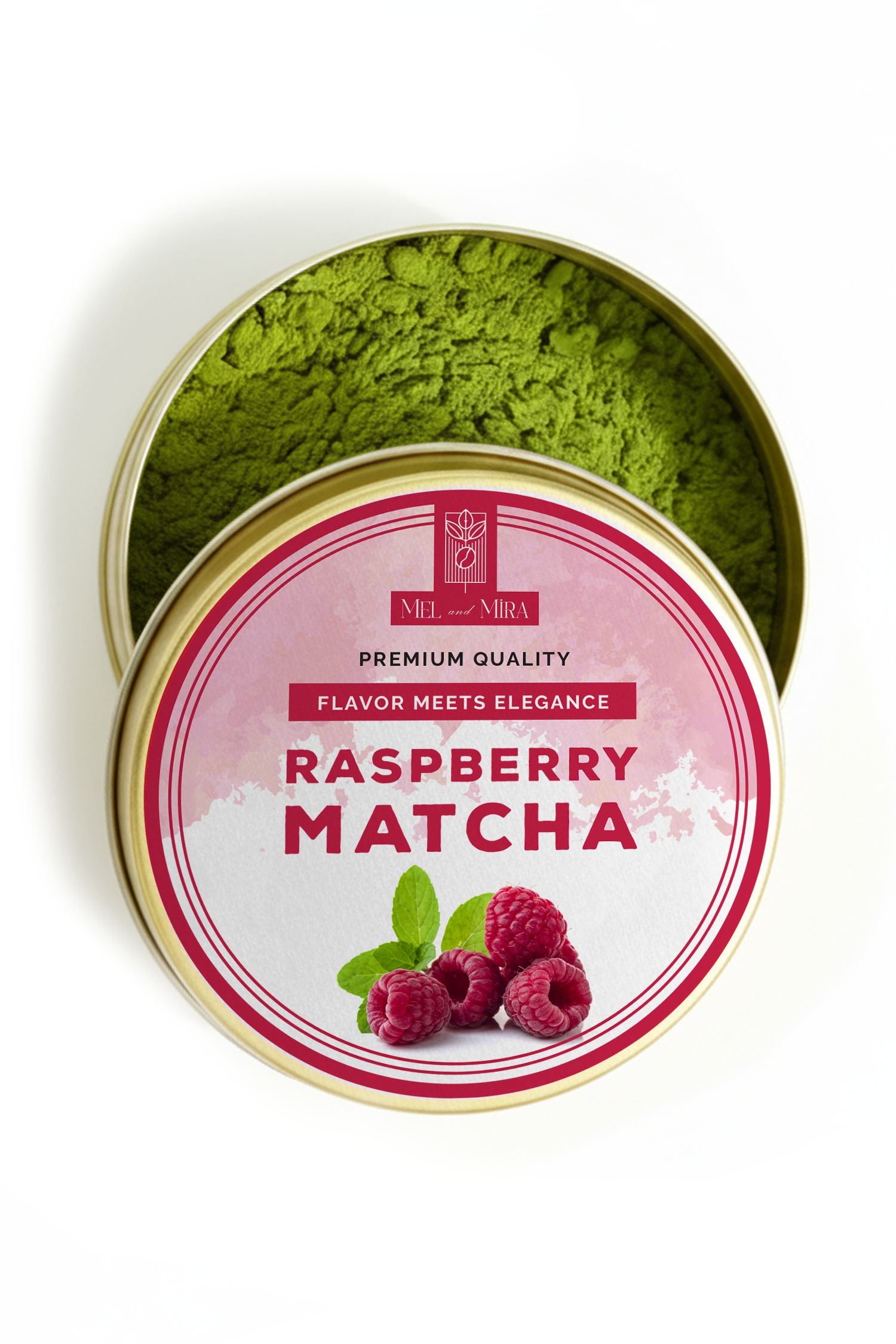 Raspberry Matcha Ahududu Aromalı Matcha Tozu - Görsel 1