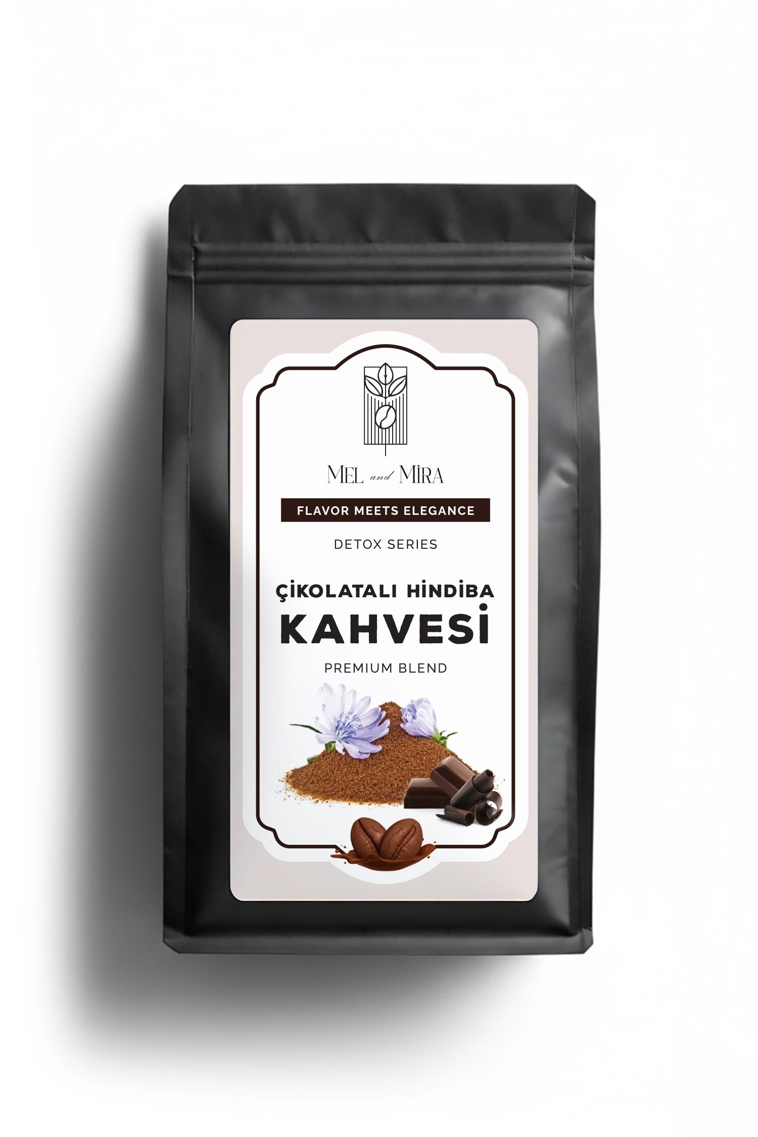 çikolata Hindiba Çikolata Aromalı Hindiba Detox Kahvesi - Görsel 1