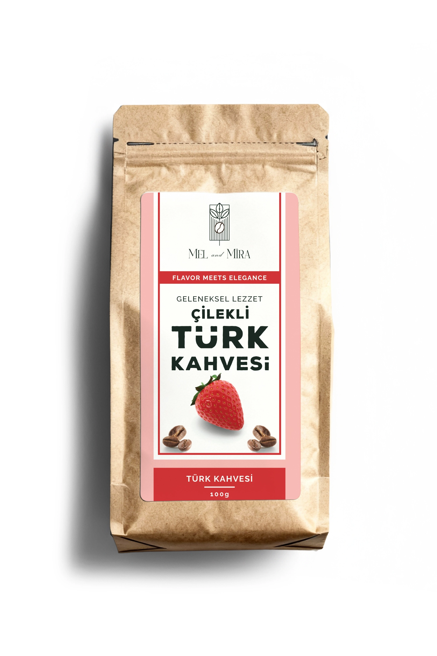 Çilekli Türk Kahvesi Çilekli Türk Kahvesi