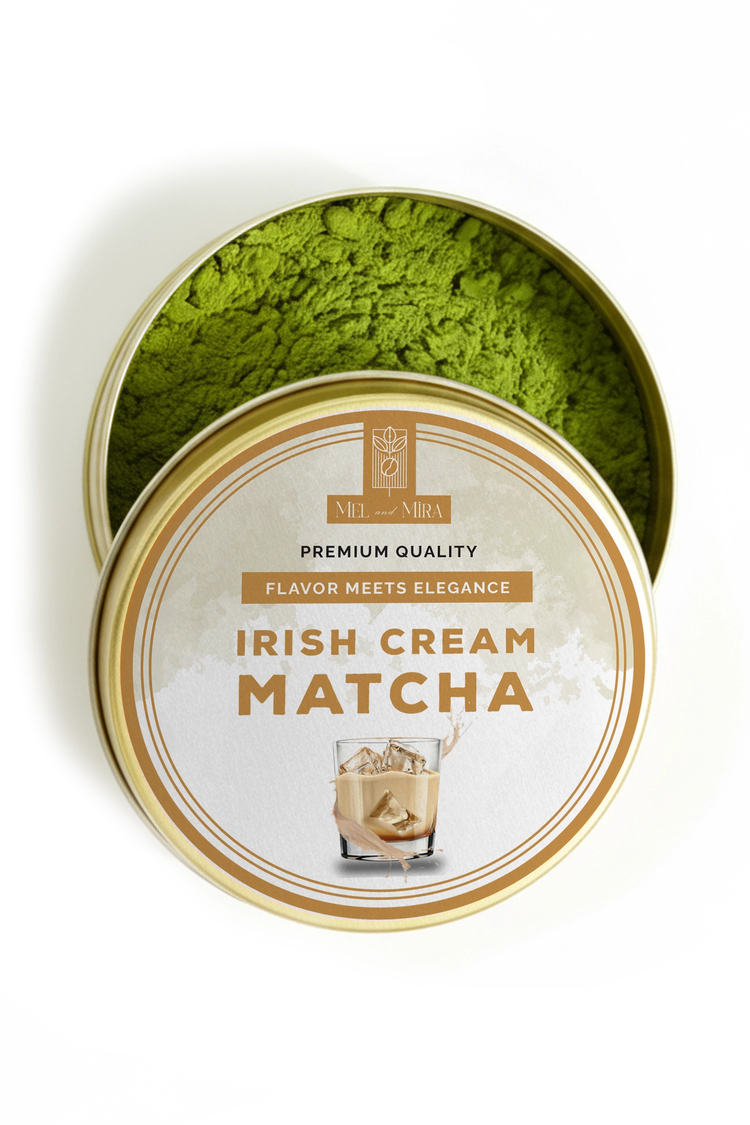 irish Aromalı Matcha İrlanda Kremalı Matcha Tozu Superfood - Görsel 1