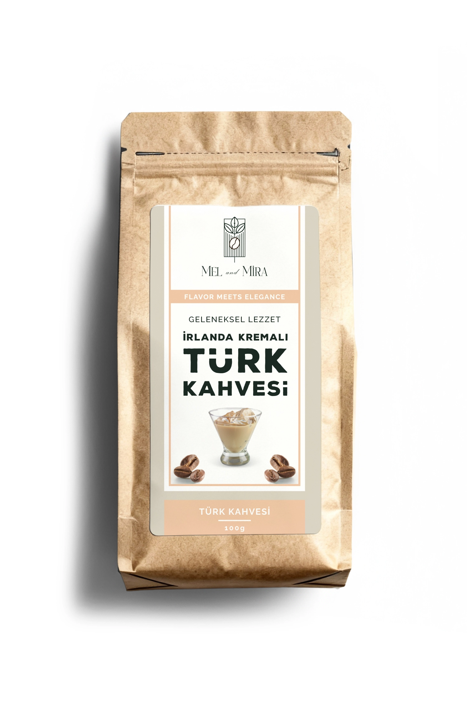 irlanda Craft Paket İrlanda Kremalı Aromalı Türk Kahvesi - Görsel 1