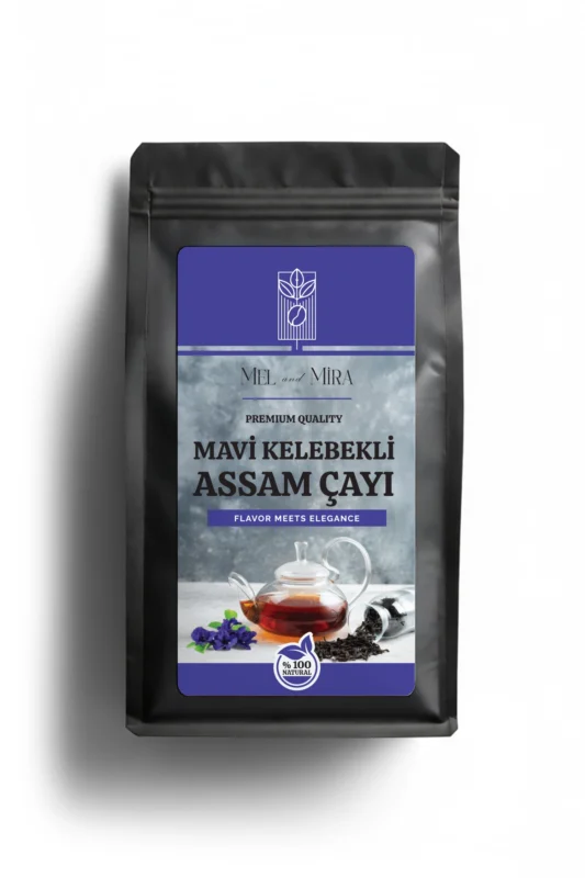 Mavi Kelebek Sarmaşıklı Assam Çayı