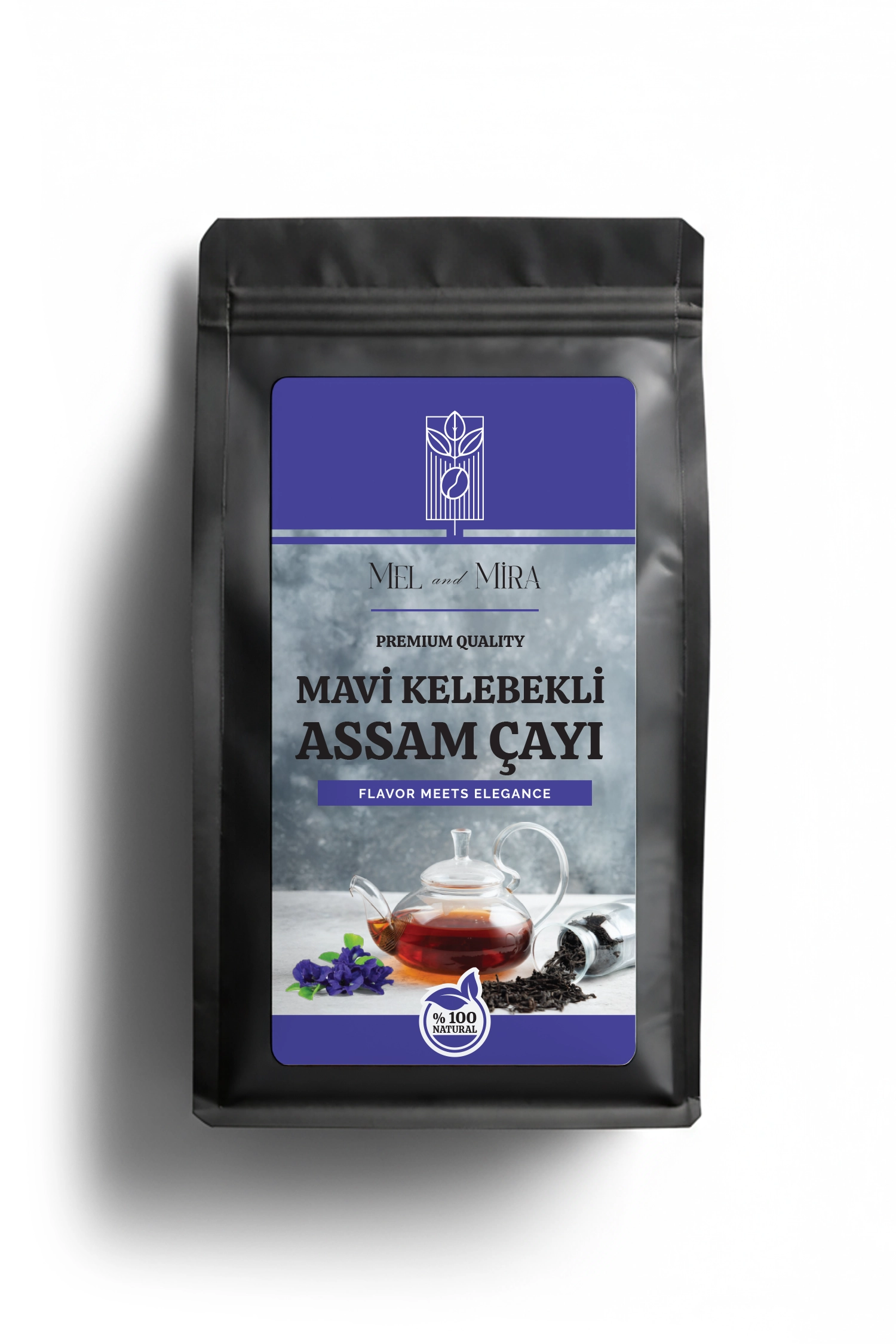 mavi Premium Mavi Kelebek Sarmaşıklı Assam Çayı - Görsel 1