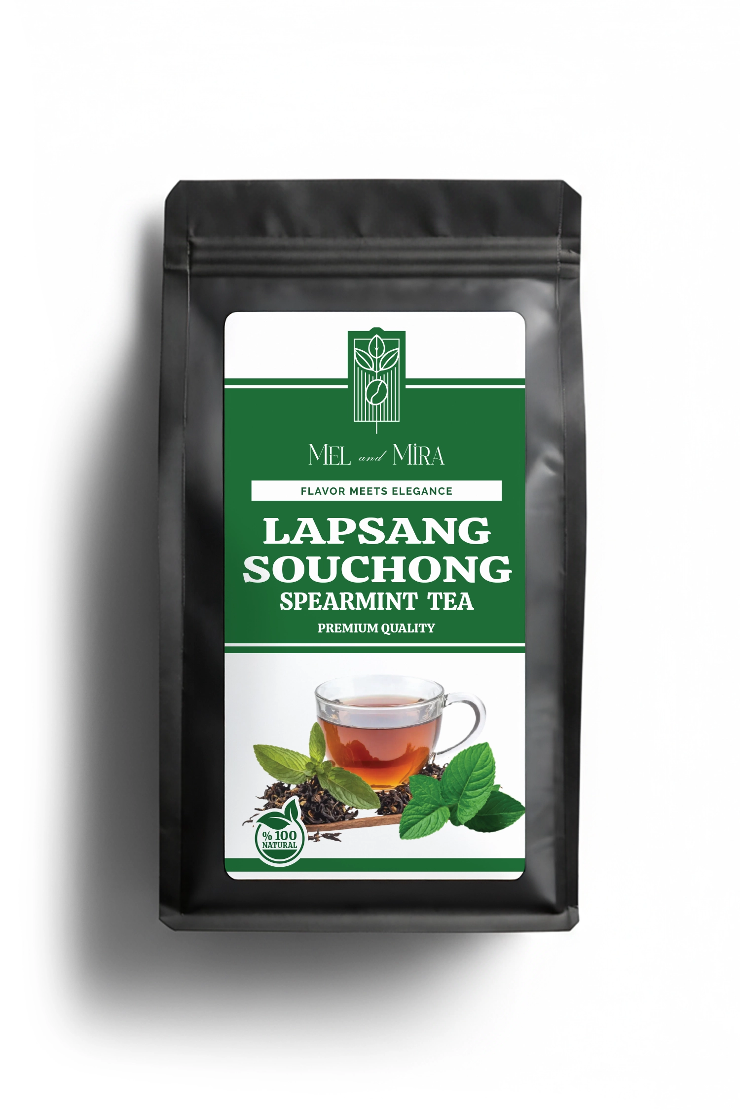 nane Premium Mentollü Lapsang Souchong Çayı - Görsel 1