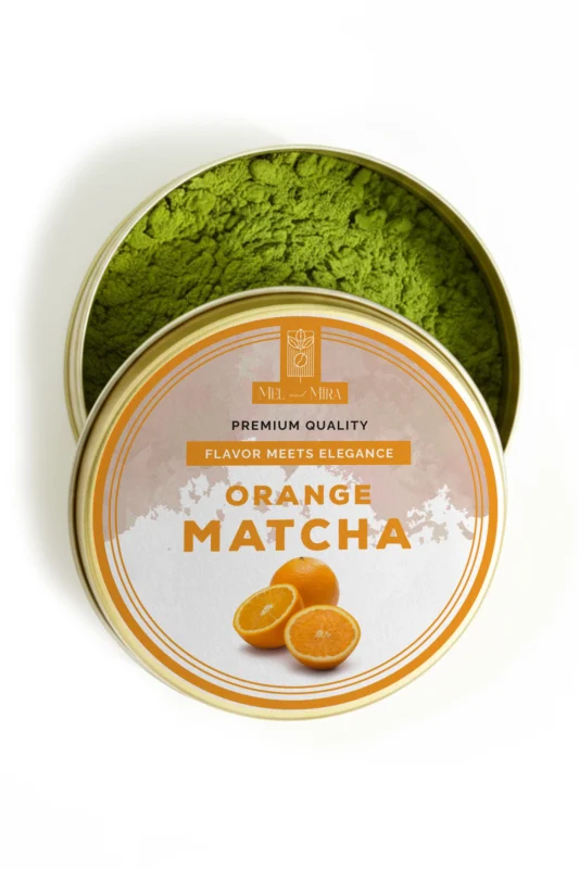 Portakallı Matcha Tozu
