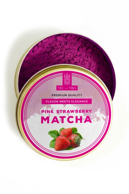 Pink Matcha - Çilekli Pembe Matcha Tozu